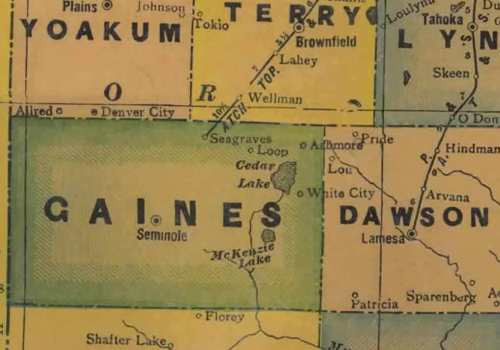 Gaines County, Texas, 1940s