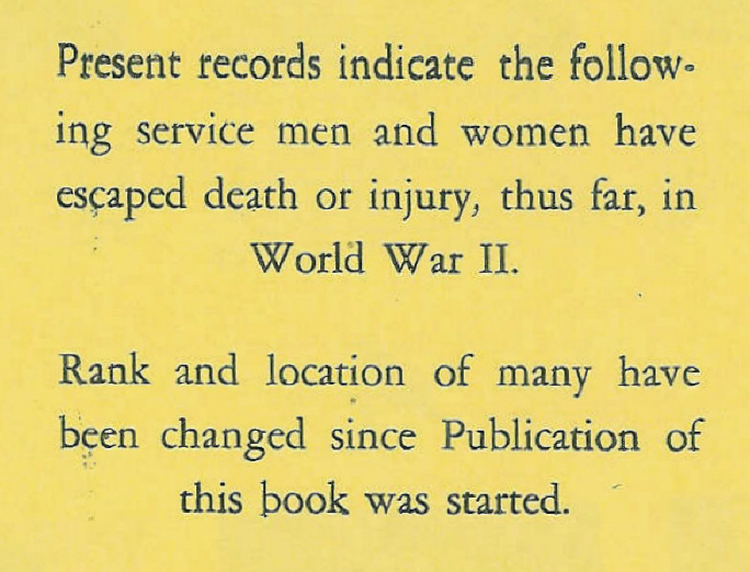 Book: Heroes of World War II of the Dalhart, Texas Area
