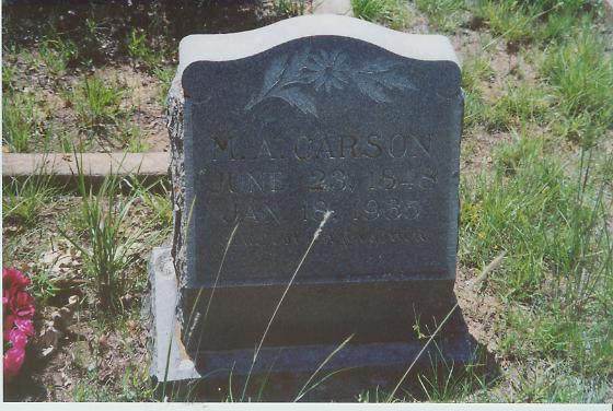 Margaret Annie Carson