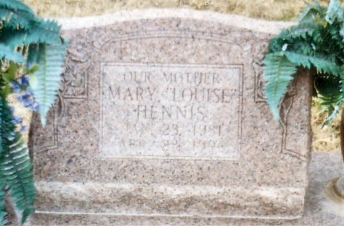 Mary Hennis, Midland County, TXGenWeb