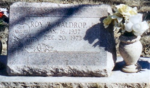 Roy Waldrop Jr, Midland County, TXGenWeb