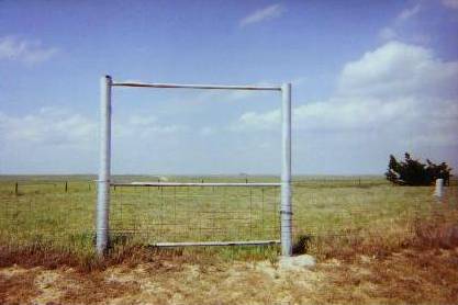 Palo Duro Cemetery Gate, Moore County, Texas