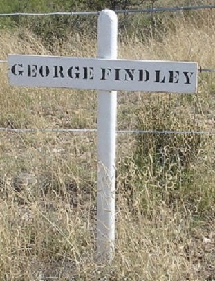 grave marker of George Findley