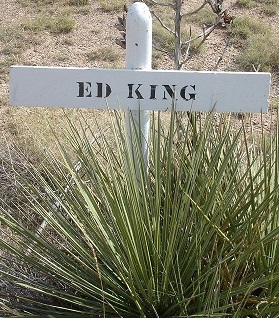 grave marker of Ed King