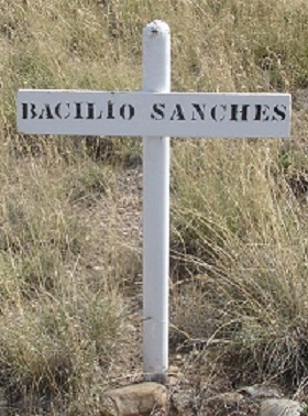 grave marker of Bacilio Sanches