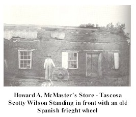 Howard A McMaster's store