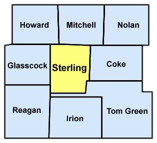 Location, Sterling County, TXGenWeb