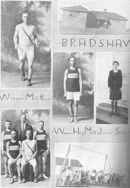 Bradshaw School, 1922, Taylor County, Texas