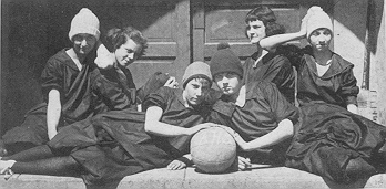 Guion Girls Basketball, 1922, Taylor County, Texas